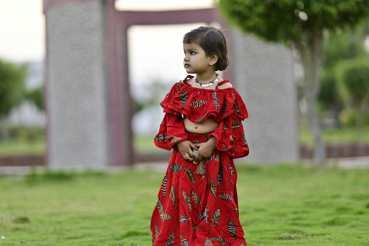 The Ruby Blossom Gown