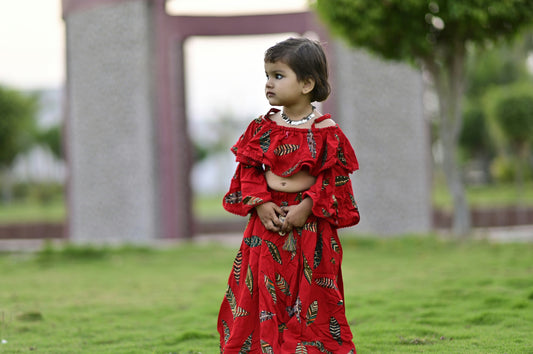 The Ruby Blossom Gown